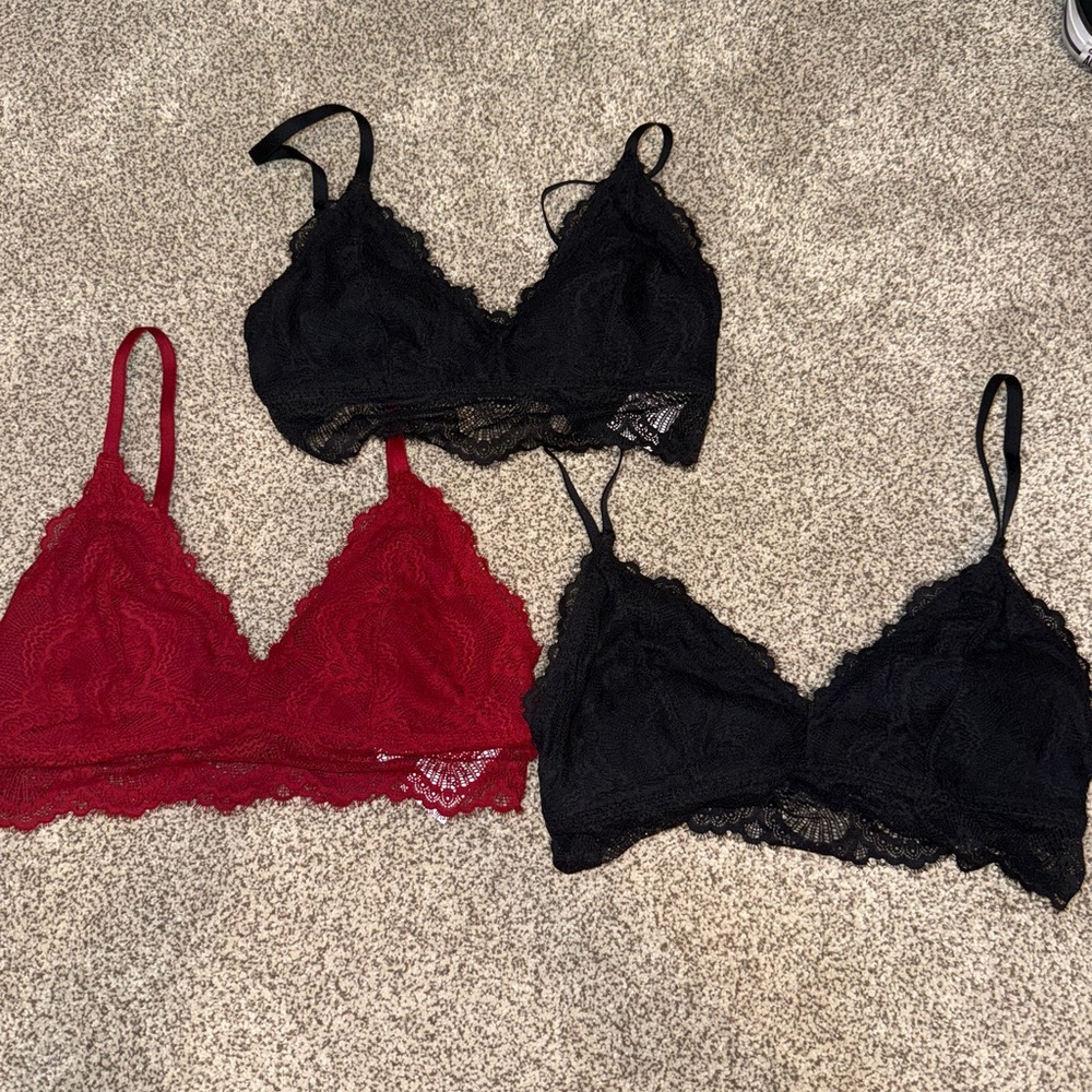 Gilly Hicks Lace Bralettes